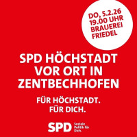 Ankündigung Veranstaltung in Zentbechhofen