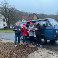 Der Glühweinexpress der SPD Höchstadt unterwegs